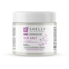 Bath salt with silver ions, panthenol and oil mint oil Shelly 550 g