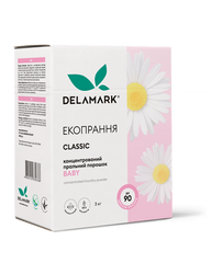 Phosphate-free washing powder Delamark Royal Powder Baby Chamomile 3 kg
