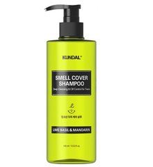 Шампунь для підлітків проти жирності All Day Smell Cover Teens Shampoo Lime Basil & Mandarin Kundal 400 мл