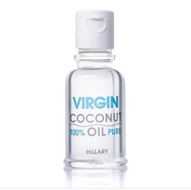 ПРОБНИК Нерафинированное кокосовое масло VIRGIN COCONUT OIL Hillary 35 мл