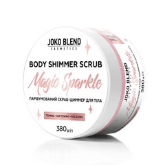 Perfumed body scrub with shimmer Magic Sparkle Joko Blend 380 g