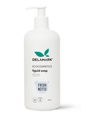 Liquid cosmetic soap fresh notes De la Mark 500 ml