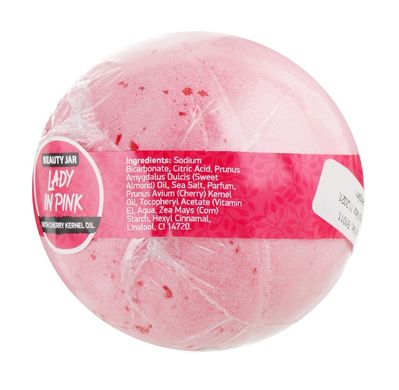 Bath bomb Lady In Pink Beauty Jar 200 g