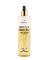 Two-phase conditioner 24K with Argan oil and keratin for damaged hair ANAGANA 250 ml