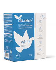 Стиральный порошок Royal Powder White с эффектом кондиционера DeLaMark 1 кг