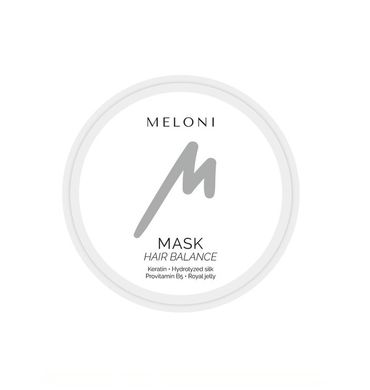 Відновлююча маска з кератином та гідролізатом шовку MASK HAIR BALANCE MELONI 50 мл