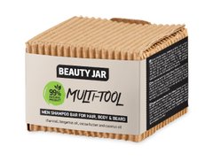 Шампунь мужской для волос, тела и бороды MultiTool Beauty Jar 60 г