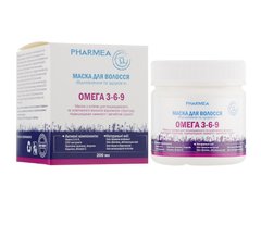 Маска для волосся Відновлення та здоров'я серія Omega 3-6-9 Pharmea 200 мл