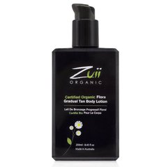 Lotion for gradual body tanning Flora Gradual Tan Body Lotion Zuii Organic 250 ml