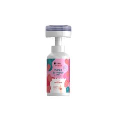 Mousse for shower and hands with raspberry aroma Flower HiSkin 300 ml