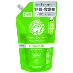 Means for washing dishes and vegetables Happy Elephant 500 ml filler