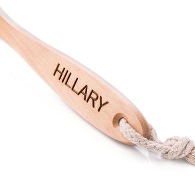 Массажная щетка для сухого массажа сизалевая Hillary