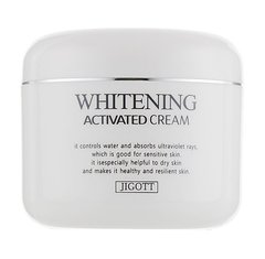 Осветляющий крем для лица WHITENING Activated Cream Jigott 100 мл