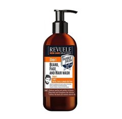 Men's 3 in1 wash for beard, face and hairMen care Revuele 300 ml