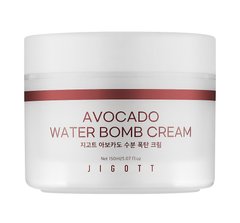 Зволожуючий крем для обличчя Авокадо Avocado Water Bomb Cream Jigott 150 мл