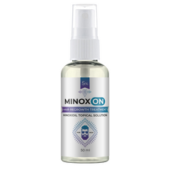 Чоловічий лосьйон для росту волосся Minoxidil 5% Minoxon 50 мл