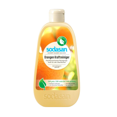 Organic universal detergent-concentrate Orange for removing stubborn and greasy stains SODASAN 500 ml