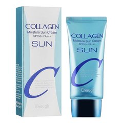 Сонцезахисний крем із Колагеном Collagen Moisture Sun Cream SPF50+ PA++++ Enough 50 г