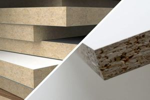 Selection of materials for making furniture