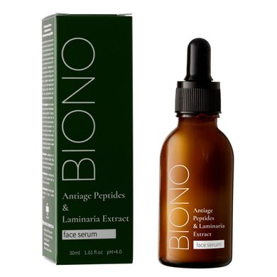 Anti-aging face serum Antiage Peptides & Laminaria Extract Biono 30 ml