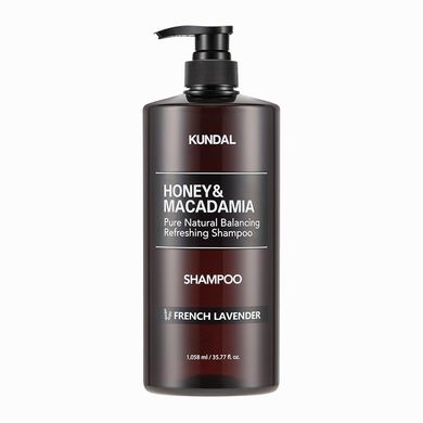 Honey & Macadamia Nature Shampoo French Lavender Kundal 500 ml