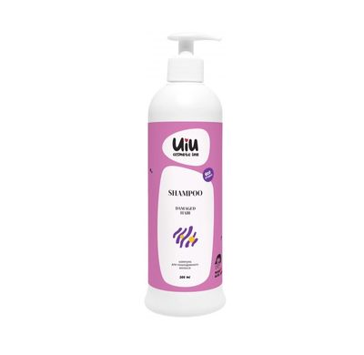 Shampoo for restoration and protection of damaged hair UIU DeLaMark 300 ml