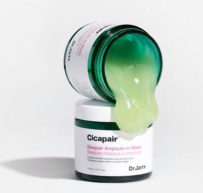 A revitalizing overnight facial mask Cicapair Sleepair Ampoule-in Dr.Jart 110 ml restorative