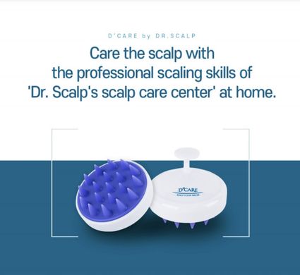 Профессиональная щетка для очищения и массажа кожи головы DCARE CLEAN BRUSH Dr.Scalp