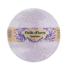 Бомбочка для ванны Лаванда Folk&Flora 130 г
