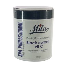 Rejuvenating alginate face mask with blackcurrant extract and vitamin C Mila Perfect 200 g