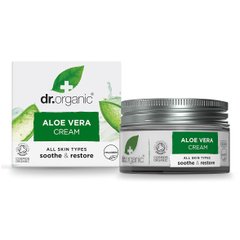 Soothing and restorative cream with aloe vera Dr.Organic 50 ml