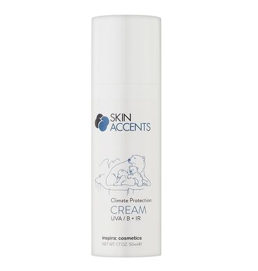 Захисний крем для обличчя Climate Рrotection cream UVA/B + ІR Skin Accents Inspira 50 мл