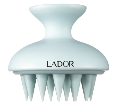 Масажна щітка для шкіри голови Scalp massager shampoo brush (blue) Lador 70X70X70 мм