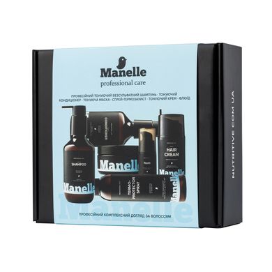 Комплексный набор для светлых и светлых волос Manelle