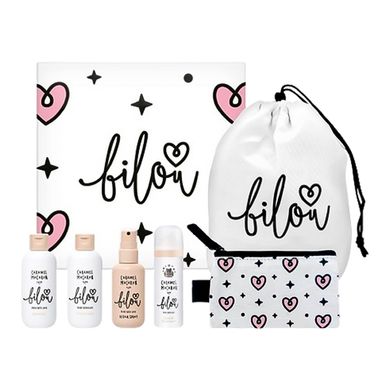 Gift set 4 in 1 in a cosmetic case Bilou Reiseset Bilou