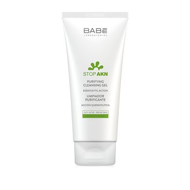 Stop Akn Washing gel for oily and problem skin Babe Laboratorios 200 ml