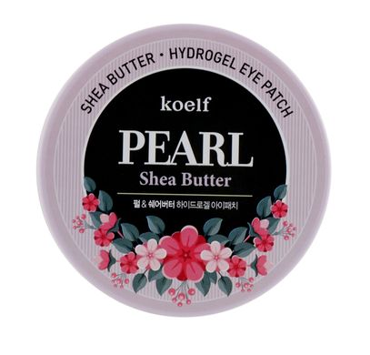 Hydrogel eye patches Pearl Shea Butter Hydrogel Eye Patch Petitfee & Koelf 60 pcs