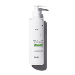 Мицеллярный увлажняющий шампунь Aloe Micellar Moisturizing Shampoo Hillary 250 мл