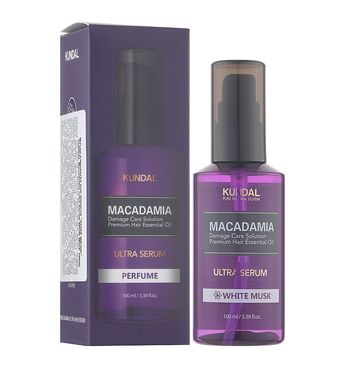 Macadamia Ultra Hair Serum White Musk Kundal 100 ml