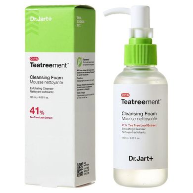 Therapeutic gel peel for washing with tea tree Ctrl a Teatreement Cleansing Foam Dr.Jart 120 ml