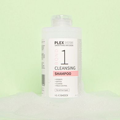 Очищуючий шампунь для волосся №1 Headshock Plex System Face Facts 250 мл
