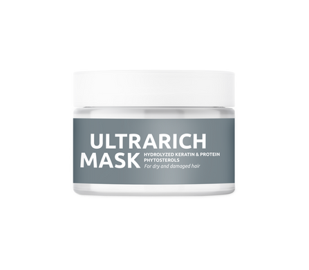 Відновлювальна маска для сухого та пошкодженого волосся Ultrarich Marie Fresh Cosmetics 200 мл
