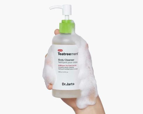 Therapeutic gel peel for washing with tea tree Ctrl a Teatreement Cleansing Foam Dr.Jart 120 ml
