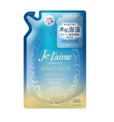 Moisturizing shampoo JE L`AIME AMINO ALGEA RICH SHAMPOO (Moist Smooth) Kose Cosmeport 350 ml