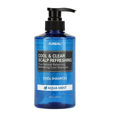 Shampoo for hair Cool & Clear Scalp Refreshing Shampoo Aqua Mint Kundal 500 ml