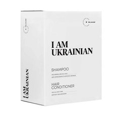 Подарунковий набір Шампунь + Кондиціонер для всіх типів волосся I AM UKRAINIAN DeLaMark