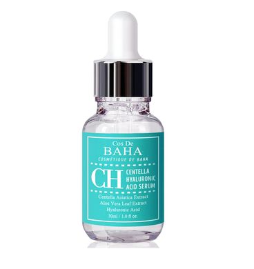 Soothing and regenerating serum based on hyaluronic acid Centella Asiatica Recovery Serum Cos De Baha 30 ml