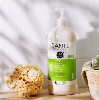 BIO Żel pod prysznic Ananas i Cytryna dla całej rodziny SANTE 950 ml