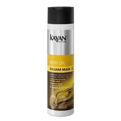 Balm-mask for dry and damaged hair Rich Oil Kayan Professional 250 ml
