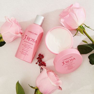 Three Roses bath foam and shower gel L'ERBOLARIO 250 ml